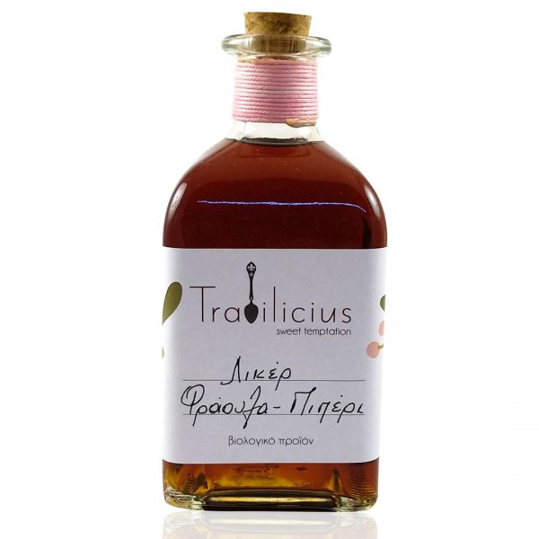 Παραδοσιακό Λικέρ Φράουλα Με Πιπέρι