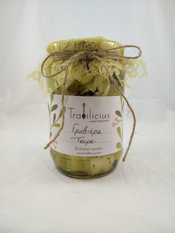 Σπιτικό Τουρσί Με Γραβιέρα 400 gr