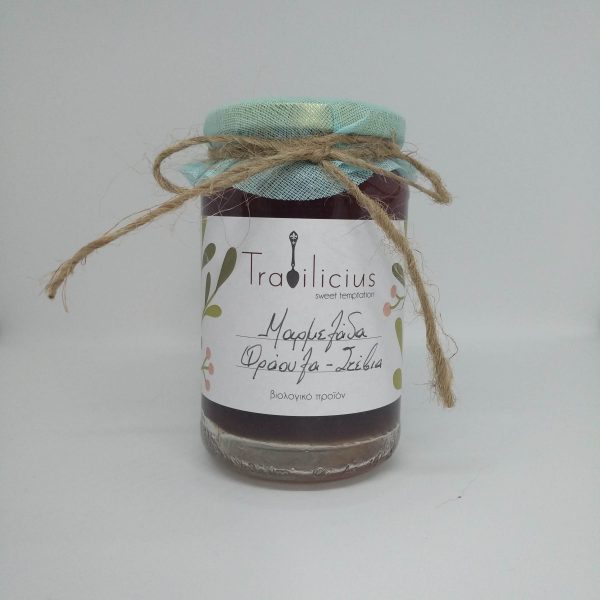 Σπιτική Μαρμελάδα Φράουλα Με Στέβια 500 γρ Κωδ. / 2032