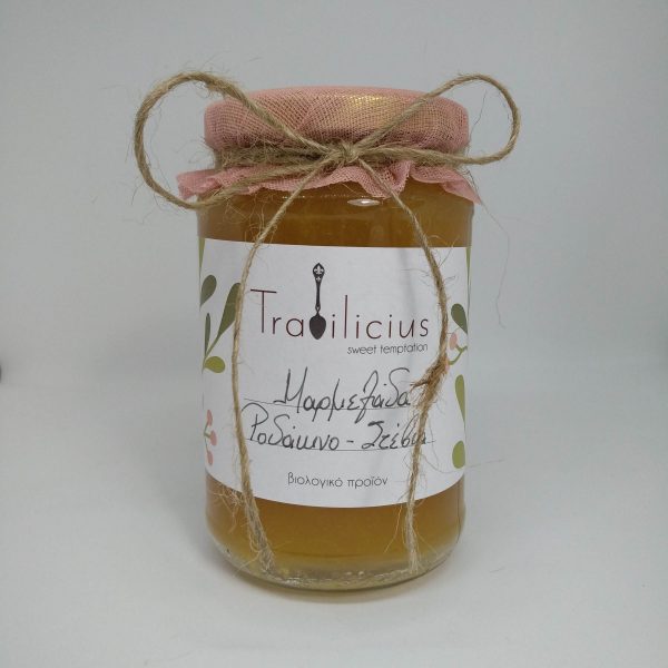 Σπιτική Μαρμελάδα Ροδάκινο με Στέβια 500 γρ / Κωδ. 2036