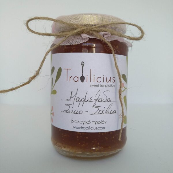 Σπιτική Μαρμελάδα Σύκο με Στέβια 500 γρ. Κωδ. / 2039