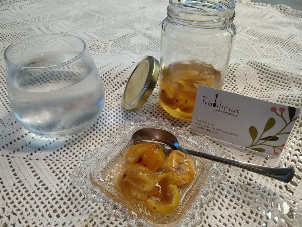 Σπιτικό Γλυκό του Κουταλιού Κάστανο με Στέβια 500 γρ Κωδ./ 3041.