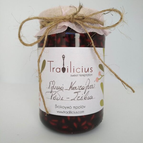 Σπιτικό Γλυκό Κουταλιού Ρόδι με Στέβια Κωδ./ 3053