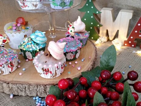 ΧΡΙΣΤΟΥΓΕΝΝΙΑΤΙΚΑ CUP CAKES