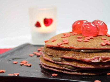 RED VELVET PANCAKES